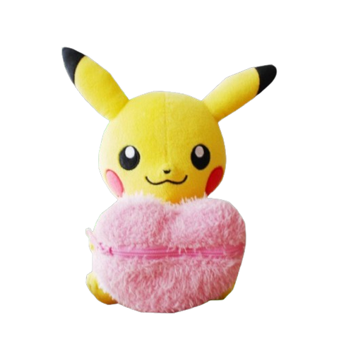 Pokemon 9" Pikachu with Zipper Heart Pokemon 9" Pikachu with Zipper Heart