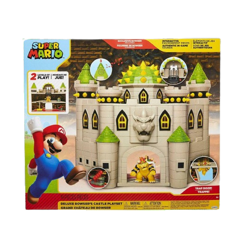 World of Nintendo 2.5" Bowser's Castle Playset World of Nintendo 2.5" Bowser's Castle Playset