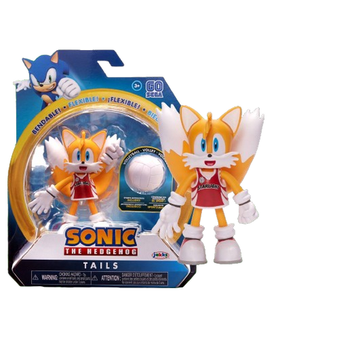 Sonic 4" Figure W ACCY W3 Tails Volleyball Sonic 4" Figure W ACCY W3 Tails Volleyball