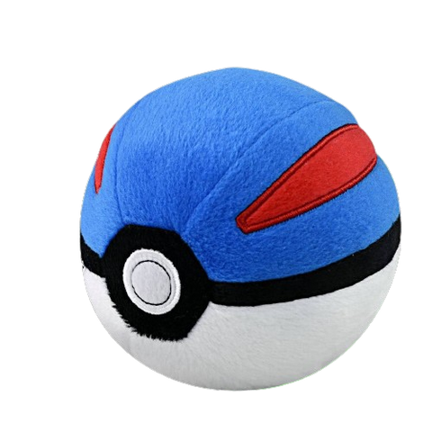 Pokemon Pokeball Plush - Blue Pokemon Pokeball Plush - Blue