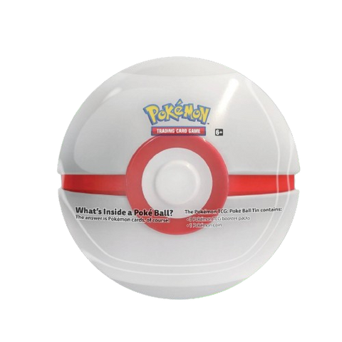 Pokemon Poke Ball Tin - White Pokemon Poke Ball Tin - White