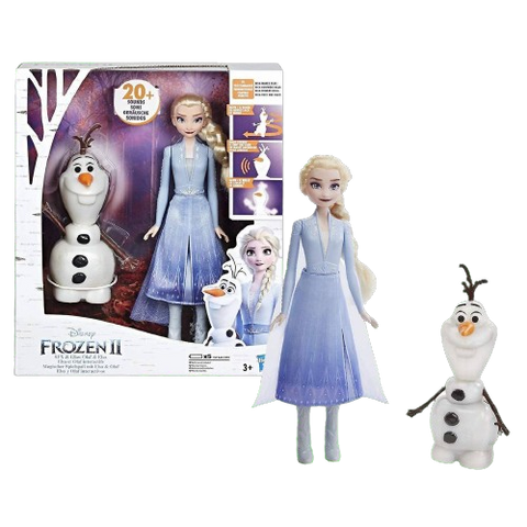 Disney Frozen 2 SFX & Glow Olaf & Elsa Disney Frozen 2 SFX & Glow Olaf & Elsa