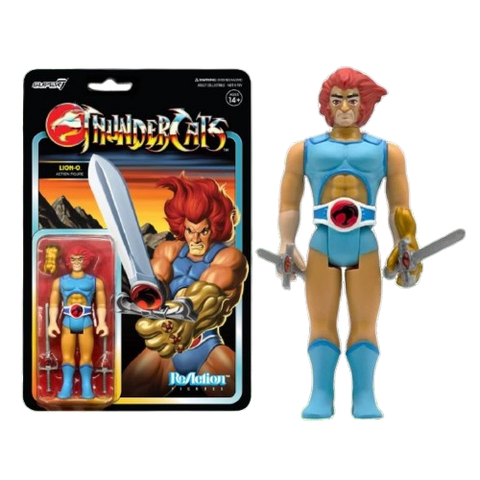 ThunderCats Lion-O 3 3/4-Inch ReAction ThunderCats Lion-O 3 3/4-Inch ReAction