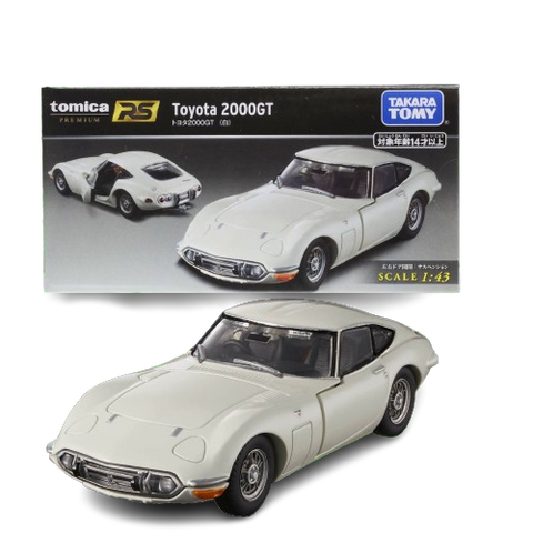 Takara Tomy Tomica Premium White RS Toyota 2000GT Takara Tomy Tomica Premium White RS Toyota 2000GT