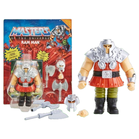 Masters of the Universe Origins Deluxe Ram-Man Masters of the Universe Origins Deluxe Ram-Man