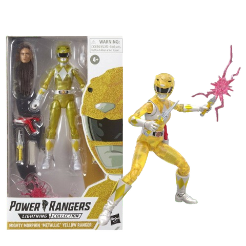 Power Rangers Lightning Metallic Yellow Ranger Power Rangers Lightning Metallic Yellow Ranger