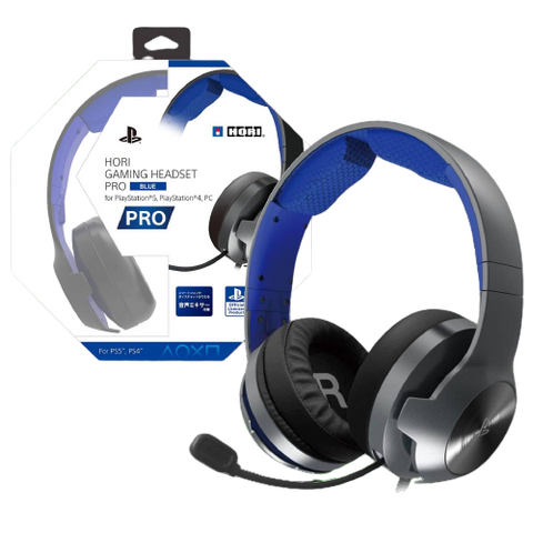 PS5/PS4 Hori Gaming Headset Pro - Blue PS5/PS4 Hori Gaming Headset Pro - Blue