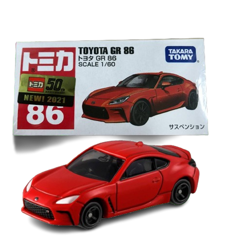 Takara Tomy Orange Toyota GR 86 (86) Takara Tomy Orange Toyota GR 86 (86)