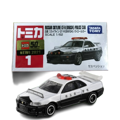 Takara Tomy Nissan Skyline GT-R Police Car Takara Tomy Nissan Skyline GT-R Police Car