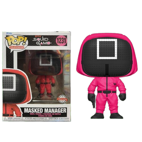 Funk POP! (1231) Squid Game Square Mask Manager Funk POP! (1231) Squid Game Square Mask Manager