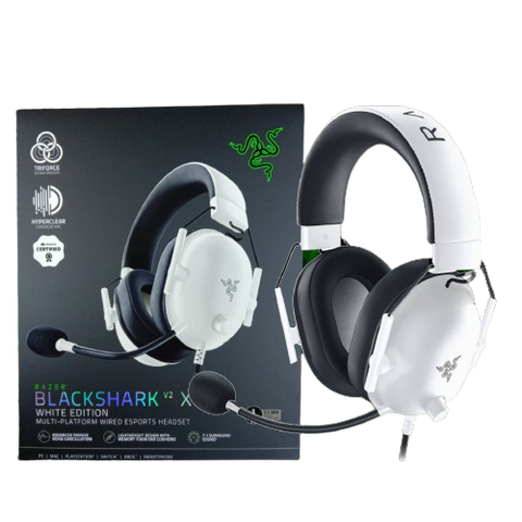 Razer BlackShark V2 X White Edition Esports Headset Razer BlackShark V2 X White Edition Esports Headset