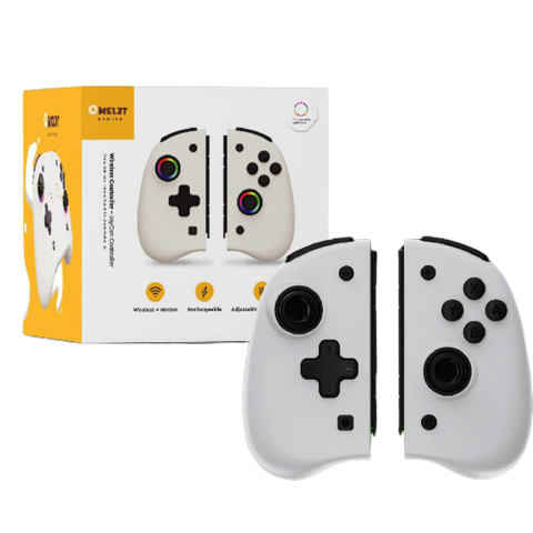 Omelet Nintendo Switch Wireless JoyCon Controller White Omelet Nintendo Switch Wireless JoyCon Controller White