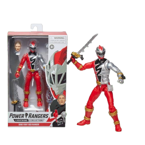 Power Ranger Lightning Dino Fury Red Ranger Power Ranger Lightning Dino Fury Red Ranger