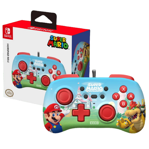 Nintendo Switch Hori Wired Horipad Mini Mario and Bowser Nintendo Switch Hori Wired Horipad Mini Mario and Bowser