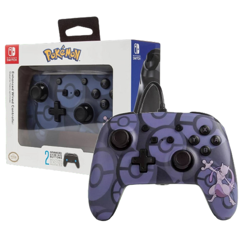 Nintendo Switch Powera Wired Controller - Mewtwo Nintendo Switch Powera Wired Controller - Mewtwo