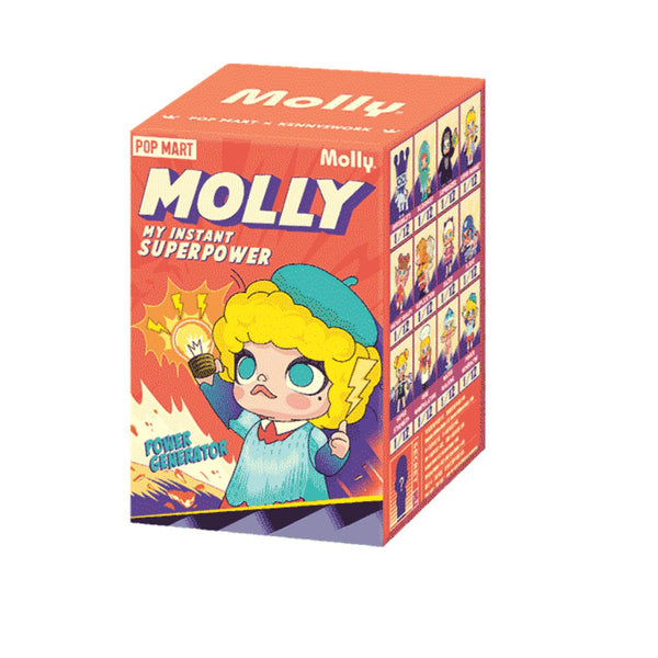 MOLLY My Instant Superpower アソートボックス POP MART MOLLY My Instant Superpower シリーズ チャーム