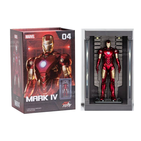 ZD Toys Iron Man 4" Mark IV with Hall of Armor 04 ZD Toys Iron Man 4" Mark IV with Hall of Armor 04