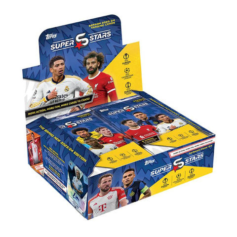 Topps UCC Superstars 2023/24 Trading Card Booster Topps UCC Superstars 2023/24 Trading Card Booster