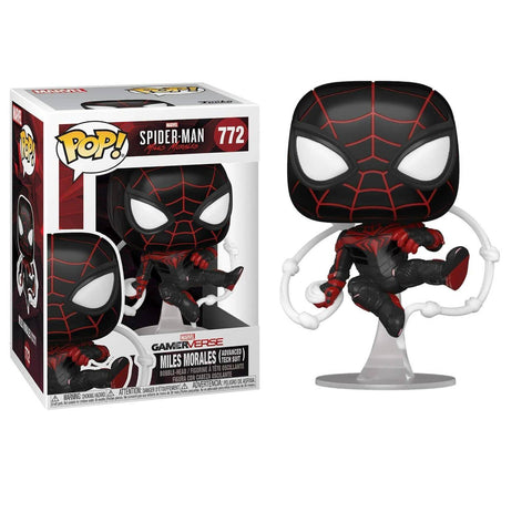 Funko POP! (772) Spider-Man Miles Morales Advanced Tech Funko POP! (772) Spider-Man Miles Morales Advanced Tech