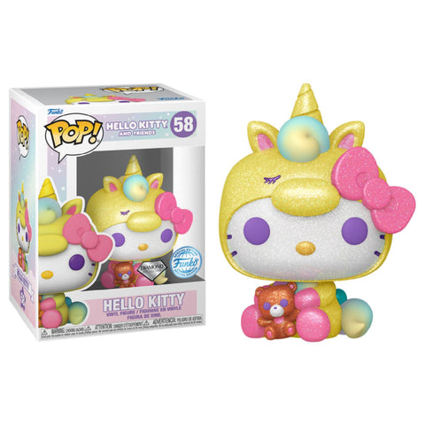 Funko POP! (58) Hello Kitty and Friends Unicorn Diamond Special Edition Funko POP! (58) Hello Kitty and Friends Unicorn Diamond Special Edition