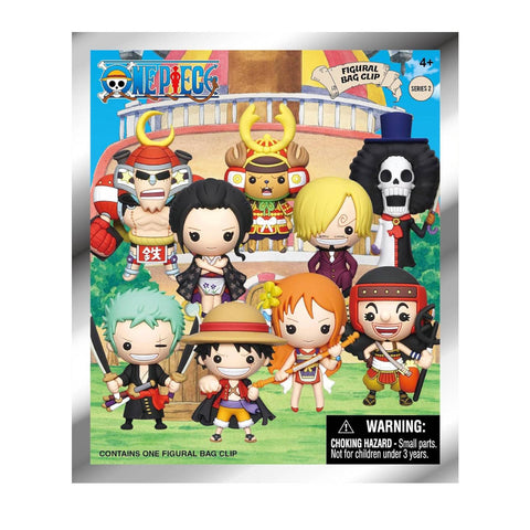 One Piece Series 2 3D Foam Bag Clip Blind Bag One Piece Series 2 3D Foam Bag Clip Blind Bag
