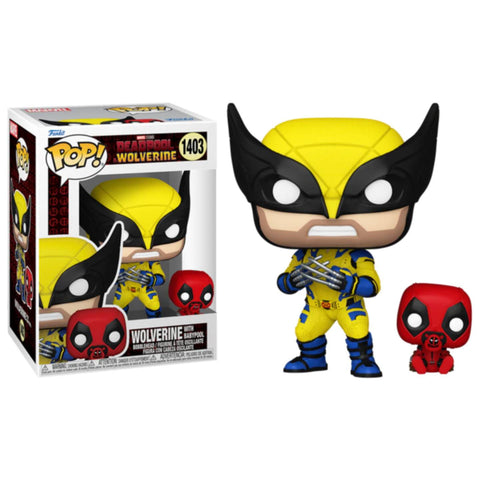 Funko POP! (1403) Deadpool & Wolverine Wolverine Babypool Funko POP! (1403) Deadpool & Wolverine Wolverine Babypool