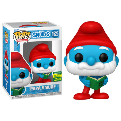 Funko POP! (1525) The Smurfs Papa Smurf Summer Limited Edition Funko POP! (1525) The Smurfs Papa Smurf Summer Limited Edition