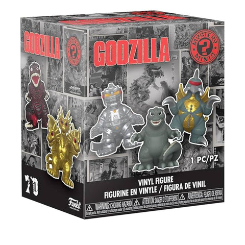 Funko Mystery Minis Godzilla 70th Blind Box Funko Mystery Minis Godzilla 70th Blind Box