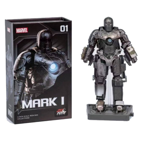 ZD Toys Iron Man 4" Mark I 01 ZD Toys Iron Man 4" Mark I 01