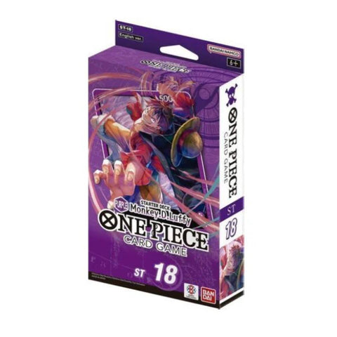 Bandai One Piece Card Game ST-18 Luffy (ENG) Bandai One Piece Card Game ST-18 Luffy (ENG)