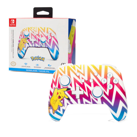 Nintendo Switch PowerA Enhanced Wireless Controller - Pikachu Vibrant Nintendo Switch PowerA Enhanced Wireless Controller - Pikachu Vibrant