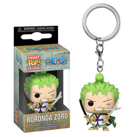 Funko One Piece Roronoa Zoro Pocket Keychain Funko One Piece Roronoa Zoro Pocket Keychain