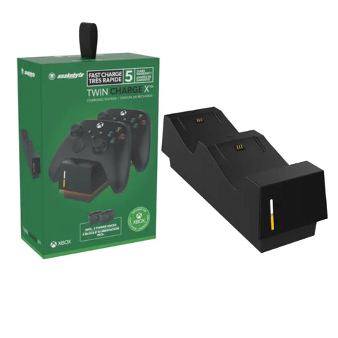 XBox Snakebyte Twin Charge X - Black XBox Snakebyte Twin Charge X - Black