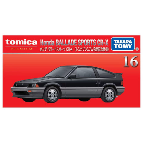 Takara Tomy Tomica Premium Honda Ballade CR-X Black