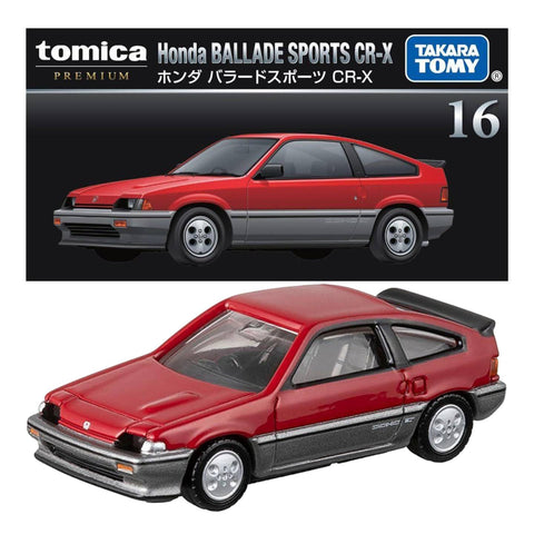 Takara Tomy Tomica Premium Honda Ballade CR-X Red Takara Tomy Tomica Premium Honda Ballade CR-X Red