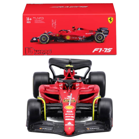 Bburago 1:43 Scuderia Ferrari F1-75 (2022) #55 Bburago 1:43 Scuderia Ferrari F1-75 (2022) #55