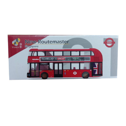 Tiny City SG1 New Routemaster Singapore Bus
