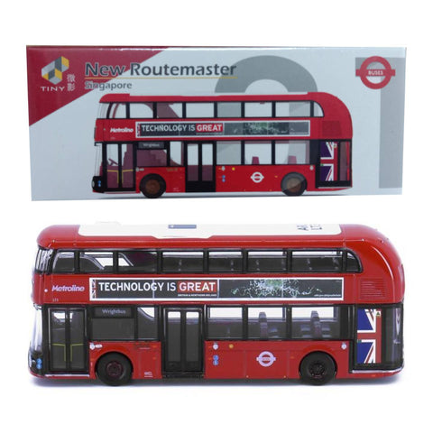 Tiny City SG1 New Routemaster Singapore Bus Tiny City SG1 New Routemaster Singapore Bus