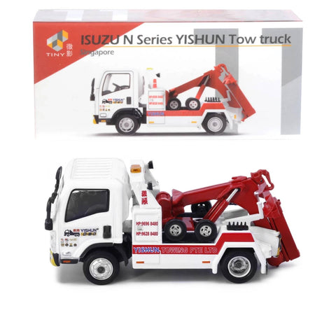 Tiny City SG11 ISUZU N Series Yishun Tow Truck Tiny City SG11 ISUZU N Series Yishun Tow Truck