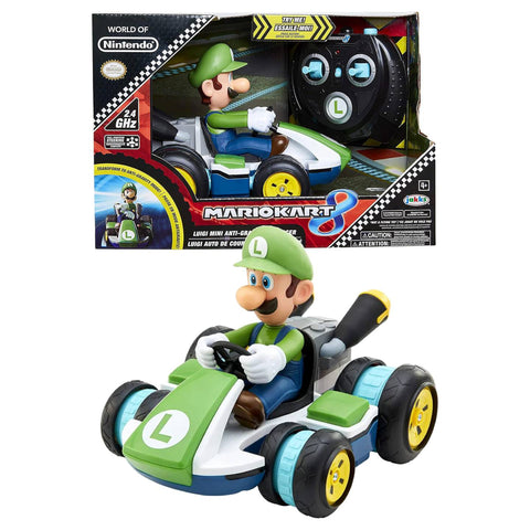 World of Nintendo Mario Kart Mini RC Racer - Luigi World of Nintendo Mario Kart Mini RC Racer - Luigi