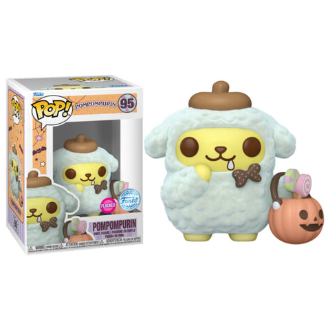 Funko POP! (95) Pompompurin with Bucket Special Flocked Funko POP! (95) Pompompurin with Bucket Special Flocked