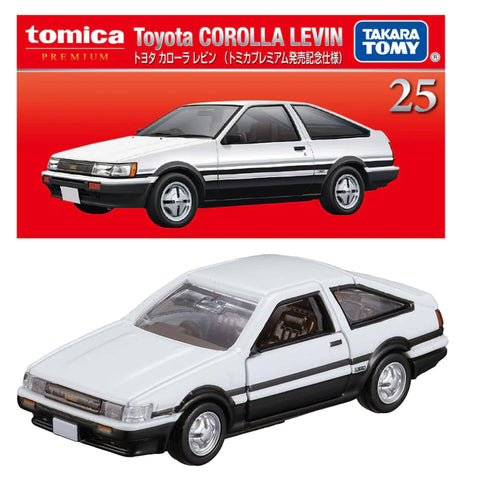 Takara Tomy Tomica Premium Toyota Levin White (25) Takara Tomy Tomica Premium Toyota Levin White (25)
