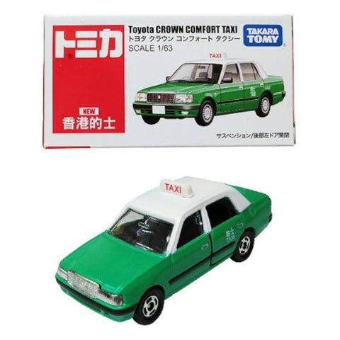 Takara Tomy Hong Kong Taxi Toyota Crown Green Takara Tomy Hong Kong Taxi Toyota Crown Green