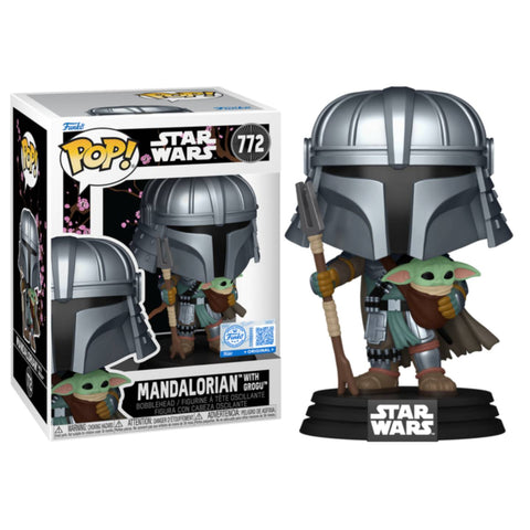 Funko POP! (772) Star Wars Samurai Mandalorian with Grogu Funko POP! (772) Star Wars Samurai Mandalorian with Grogu