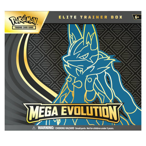 Pokemon ME01 Mega Evolution Elite Trainer Box - Lucario Pokemon ME01 Mega Evolution Elite Trainer Box - Lucario