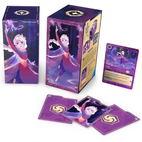 Disney Lorcana Set 9 Fabled Elsa Gift Box Disney Lorcana Set 9 Fabled Elsa Gift Box