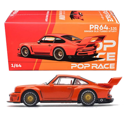 Pop Race 1/64 PR64-131 Singer DLS Turbo Study Orange Pop Race 1/64 PR64-131 Singer DLS Turbo Study Orange