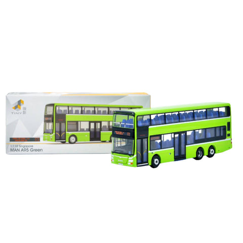 Tiny City SG28 1/110 Man A95 Bus Green (172) Tiny City SG28 1/110 Man A95 Bus Green (172)