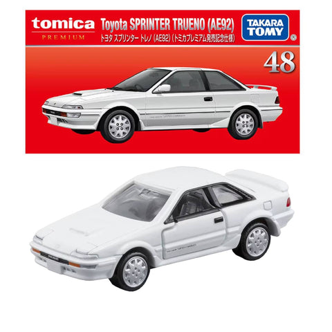 Takara Tomy Tomica Premium Toyota Trueno AE92 White (48) Takara Tomy Tomica Premium Toyota Trueno AE92 White (48)