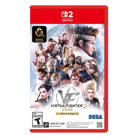 Nintendo Switch Virtua Fighter 5 R.E.V.O. World Stage (US) Game Key-card Nintendo Switch Virtua Fighter 5 R.E.V.O. World Stage (US) Game Key-card